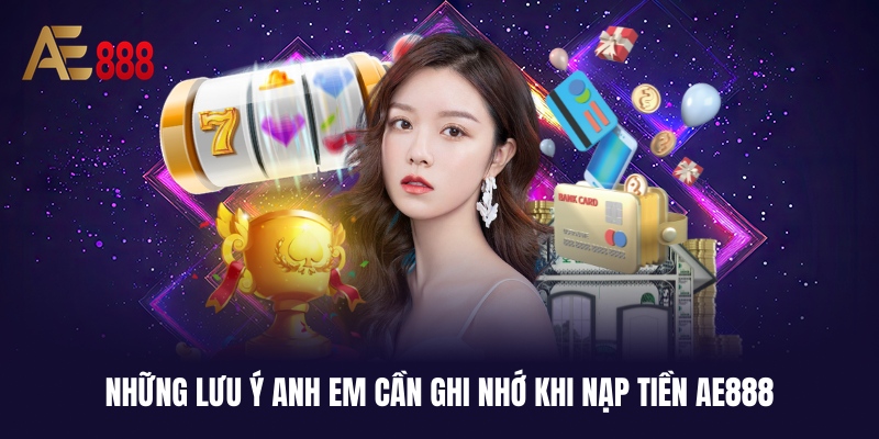 Một vài điều quan trọng cần chú ý để quá trình thực hiện suôn sẻ hơn